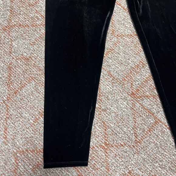 EILEEN FISHER Women’s Velour Pants Black Size Large (32x29) - Picture 4 of 9